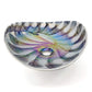 Ruvati 19 inch Murano Glass Art Vessel Seashell Decorative Pattern Bathroom Sink – Spira Luxe Pearl White – RVB3031