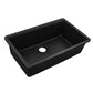 Ruvati 32-inch Undermount Workstation Granite Composite Quartz Kitchen Sink