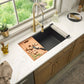 Ruvati 32-inch Undermount Workstation Granite Composite Quartz Kitchen Sink