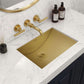 Ruvati 16 x 13 inch Brushed Gold Rectangular Bathroom Sink Undermount – RVH6106GG