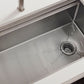 Ruvati 45-inch Workstation Two-Tiered Ledge Kitchen Sink Undermount 16 Gauge Stainless Steel – RVH6333ST