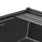 Ruvati 33 inch Gunmetal Black Stainless Steel Workstation Undermount Kitchen Sink Single Bowl – RVH6533BL