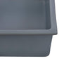 Ruvati 30-inch Fireclay Undermount / Drop-in Topmount Kitchen Sink Single Bowl – Coastal Blue- RVL3030LU