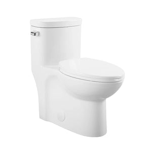 Sublime One-Piece Elongated Toilet Side Flush 1.28 gpf White finish