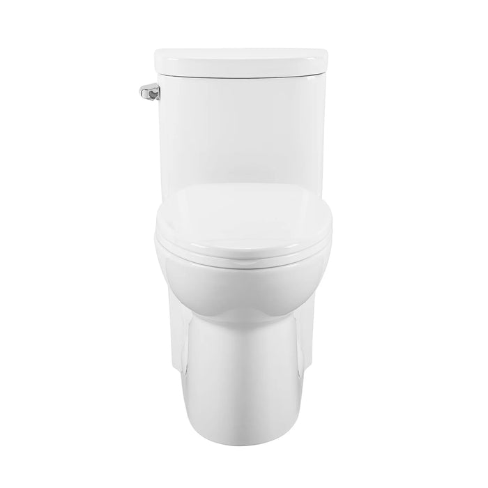 Sublime One-Piece Elongated Toilet Side Flush 1.28 gpf White finish