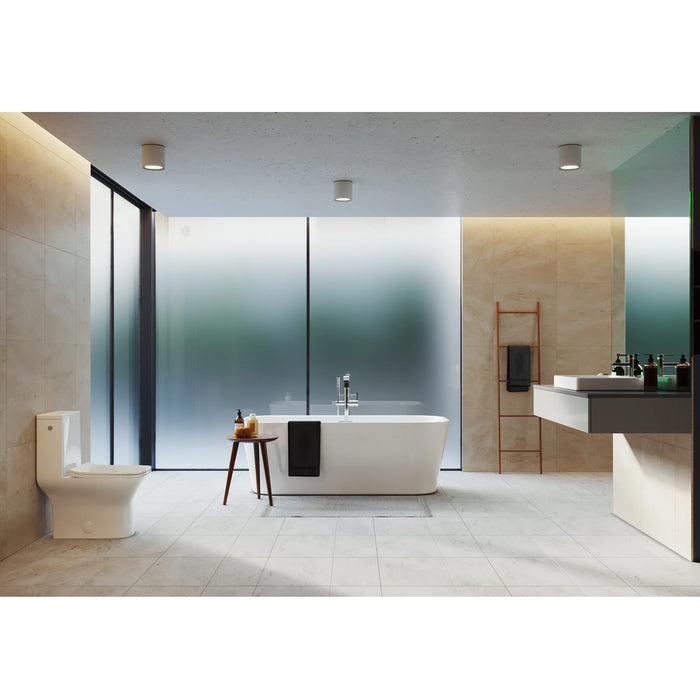 Carré One-Piece Square Toilet Touchless Dual-Flush 1.1/1.6 gpf
