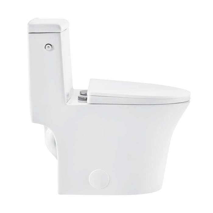 Hugo One-Piece Elongated Toilet Touchless Dual-Flush 1.1/1.6 gpf