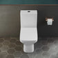 Carre One-Piece Square Toilet Dual Flush 1.1/1.6 gpf with 10" Rough In