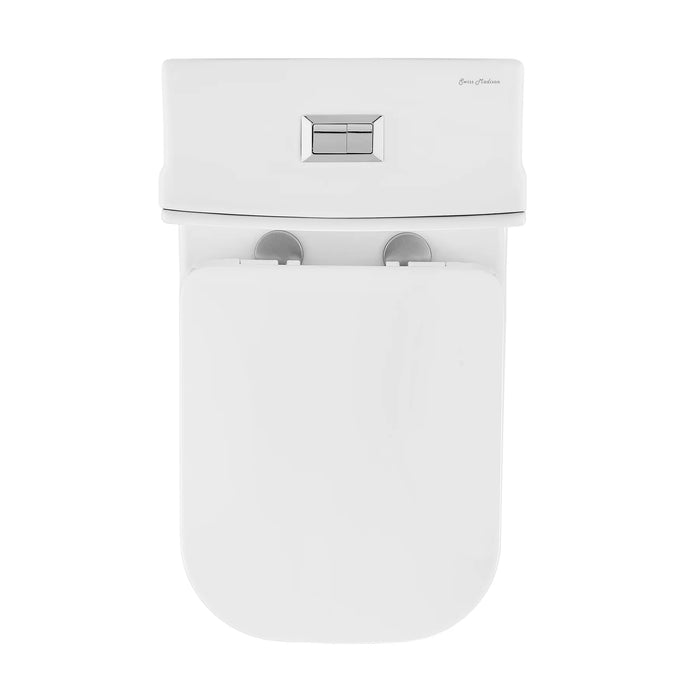 Concorde One-Piece Square Toilet Dual Flush 1.1/1.6 gpf with 10" Rough In