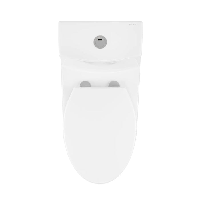 ﻿﻿Virage One Piece Elongated ﻿Toilet with Touchless Retrofit Dual Flush 1.1/1.6 gpf