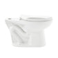 Sirène Floor-Mounted Commercial Elongated Top Flush Spud Flushometer Toilet Bowl
