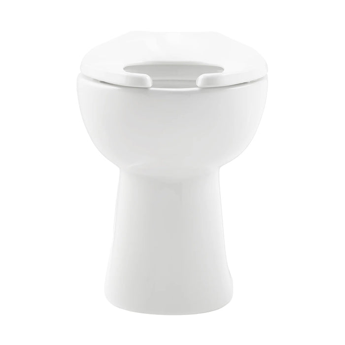 Sirène Floor-Mounted Comfort Height Commercial Elongated Top Flush Spud Flushometer Toilet Bowl