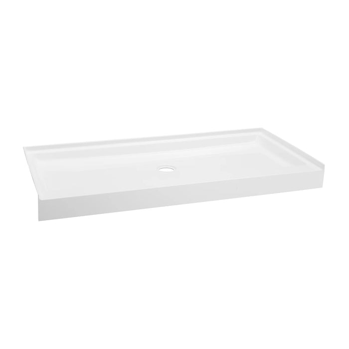 Voltaire 60" x 30" Center Drain, Shower Base
