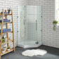Voltaire 42" X 42" Center Drain, Neo-Angle Shower Base