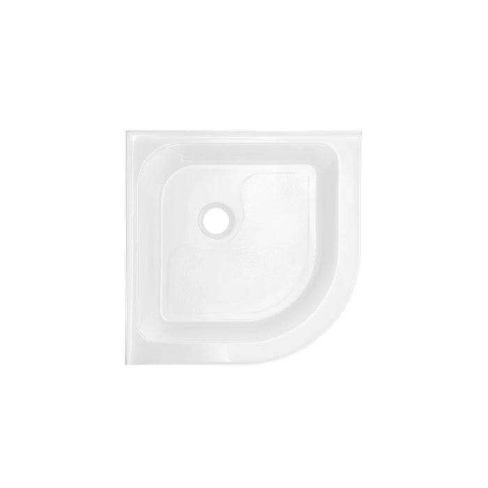 Voltaire 32" x 32" Center Drain, Neo-Angle Shower Base
