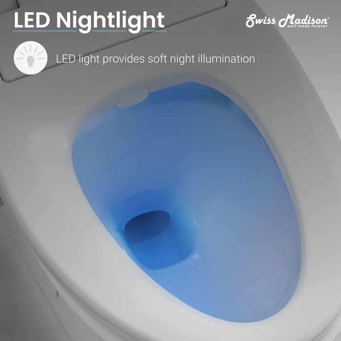 Avancer One-Piece Toilet with Cascade Smart Seat 0.95/1.26 gpf