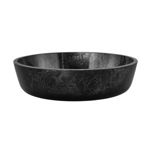 Avallon 16.5 " Round Glass Vessel Sink in Black