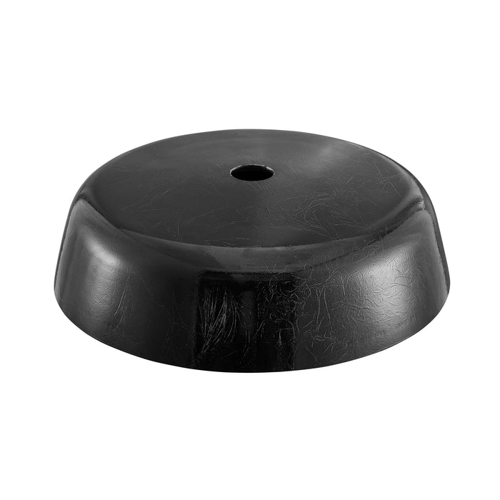 Avallon 16.5 " Round Glass Vessel Sink in Black