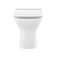 Carré Back-To-Wall Elongated Toilet Bowl