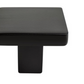 Berenson (pack of 10)- Contemporary Advantage One Matte Black Square Knob