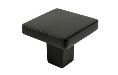 Berenson (pack of 10)- Contemporary Advantage One Matte Black Square Knob