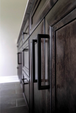 Berneson (pack of 10) - Metro 160mm CC Matte Black Pull