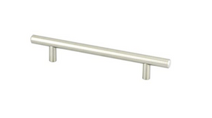 Berenson (Pack of 10)-Transitional Advantage Two 128mm CC Brushed Nickel T-Bar Pull