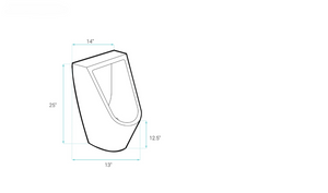 Voltaire Waterless Urinal