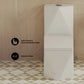 Brusque One-Piece Square Toilet