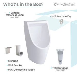 Waterless Urinal, Commercial, Pack of 5 - Voltaire