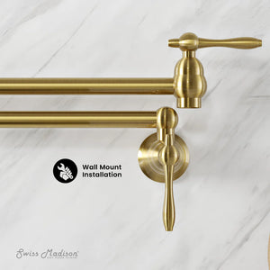 Plaisir Pot Filler wall mount