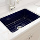 SOTTO Undermount Fireclay 27 inch Single Bowl Kitchen Sink