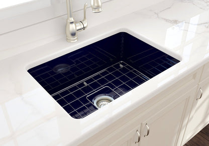 SOTTO Undermount Fireclay 27 inch Single Bowl Kitchen Sink