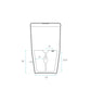 Dreux One-Piece Elongated Toilet