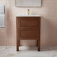Unassembled Nadar Freestanding Bathroom Vanity 24 inches with white sink top