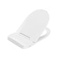 Hugo Integrated Tank Toilet Glossy White - HARDWARE COLOR White (ROUGH IN 12)