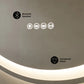 Monaco Smart Anti-Fog Mirror with Bluetooth - 32" diameter