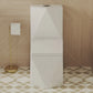Brusque One-Piece Square Toilet