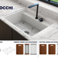 BAVENO 27 with Covers (2-hole faucet setting) - Hideaway Undermount/Drop-In Sink 27 inch with Covers