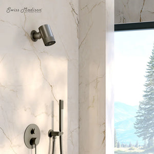 Lumiere Shower Head Trim Kit with Shower Body