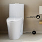 St. Tropez One-Piece Elongated Toilet Glossy White - FLUSH LOCATION Top - Dual (ROUGH IN 12)
