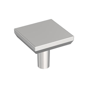 Amerock (pack of 10) - CHAMFERED EDGE Cabinet Knob 1-1/16 inch (27mm) Length