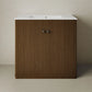 Unassembled Lafayette Freestanding Bathroom Vanity 36 inches with white sink top