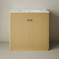 Unassembled Lafayette Freestanding Bathroom Vanity 36 inches with white sink top