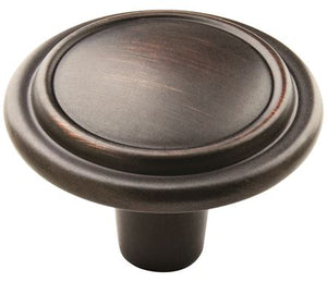 Amerock (Pack of 10)-EVERYDAY HERITAGE 1-1/4in(32mm) Diameter Knob - RTA kitchen and Bath