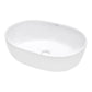 19 x 14 inch Bathroom Vessel Sink White Oval Above Counter Vanity Porcelain Ceramic