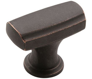 Amerock (pack of 10)-HIGHLAND RIDGE 1-3/8in(35mm) Length Knob - RTA kitchen and Bath