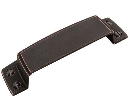 Amerock (Pack of 10)-HIGHLAND RIDGE 3-1/2in(89mm) Center-To-Center Cup Pull