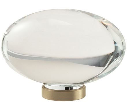 Amerock (pack of 10)-GLACIO 1-3/4 In (44 Mm) Length Knob - RTA kitchen and Bath