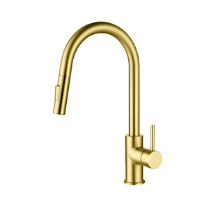 Circular Single Handle Pull Down Kitchen Faucet – KKF2013